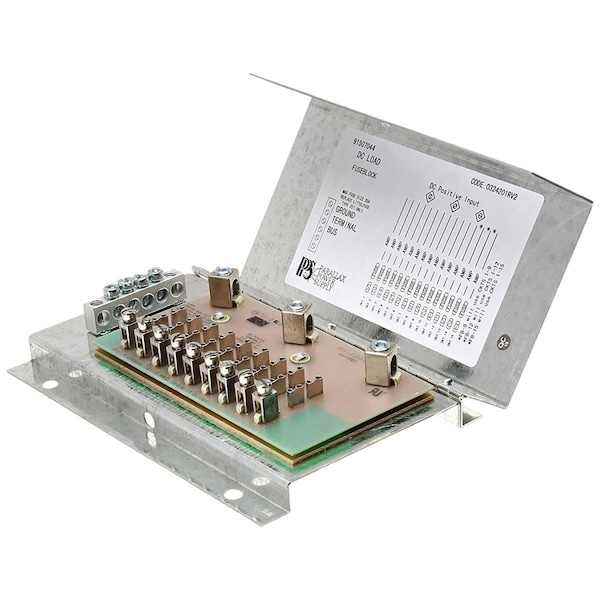 Parallax Power Supply 11 Position Fuse Block - PA322610