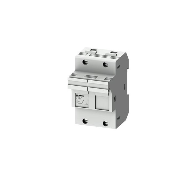 Siemens FUSE HOLDER, 2-POLE, 50A, 14X51MM FUSE, LED - 3NW7122