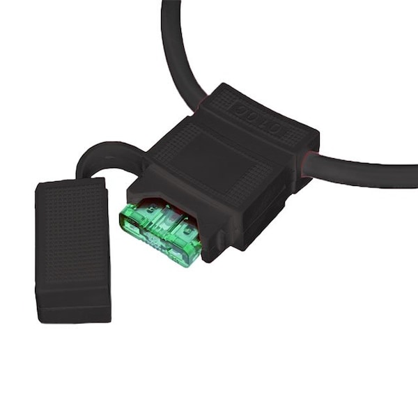 Optifuse IP65 In-Line for Regular Blade, 10AWG 40A - LPR-03B-10B