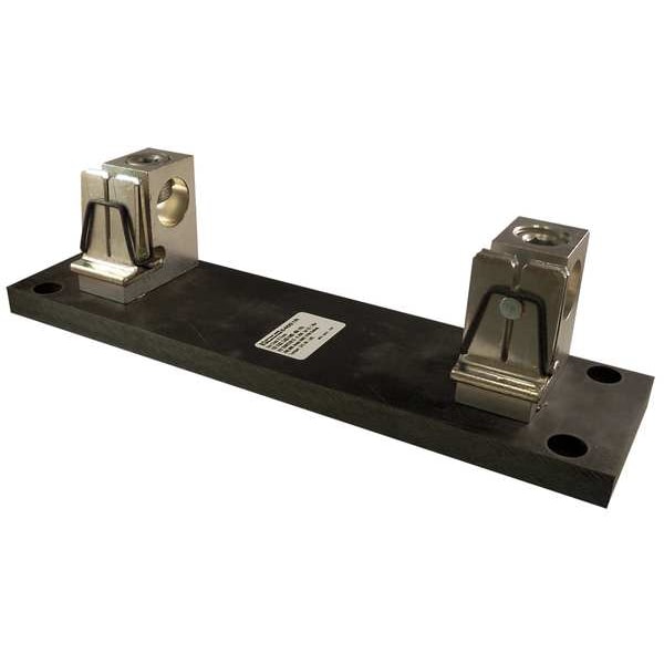 Mersen Open Fuse Block, H; K5 UL Class, 1 Poles, 201 to 400A Amp Range, 600V AC/DC Volt Rating - 64001