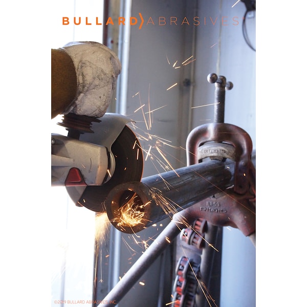 Rueda de corte para abrasivos Bullard, 6 x .045 x 7/8 T1, paquete de 25 - 53609