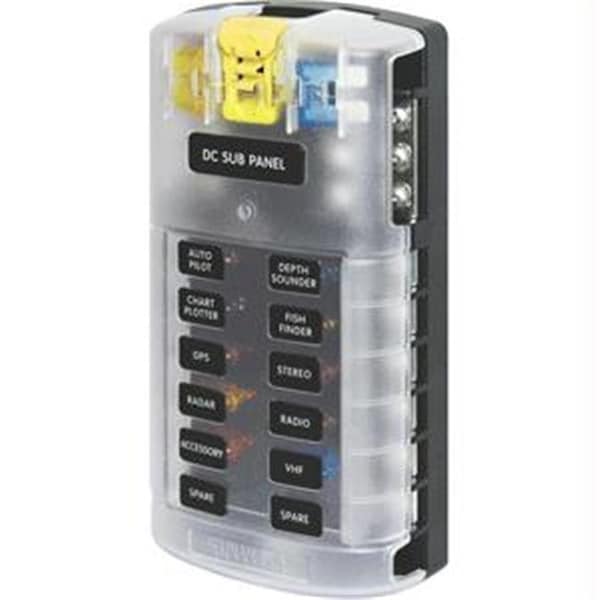 Blue Sea Systems Open Fuse Block, CC UL Class, 30 to 100A Amp Range, 32V DC Volt Rating - 5026
