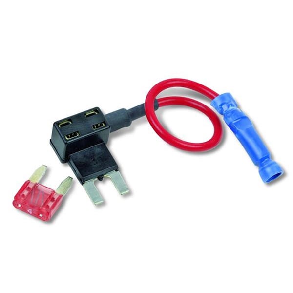 Wirthco Fuse Holder, 12V Volt Rating, Wire Leads, Automotive Fuse Type - W48-30103