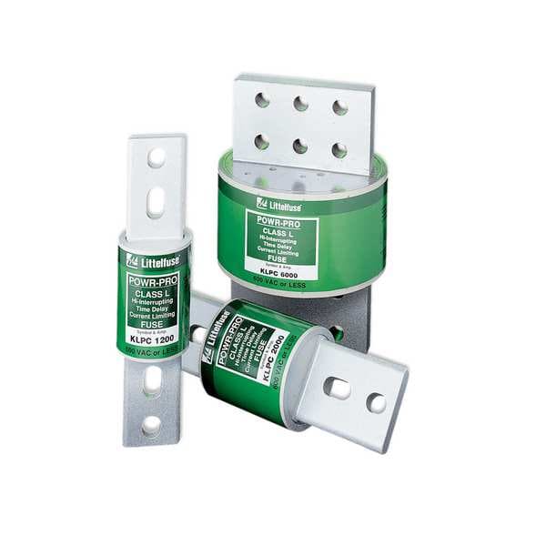 Littelfuse UL Class Fuse, L Class, KLPC Series, Time-Delay, 600A, 600V AC, Non-Indicating - KLPC600.X