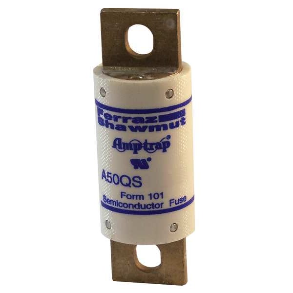 Mersen Semiconductor Fuse, A50QS-Y Series, 150A, Fast-Acting, 500V AC, Bolt-On - A50QS150-4Y