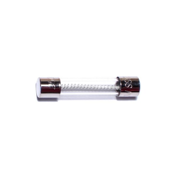 Midwest Fastener Glass Fuse, MDL Series, Time-Delay, 3A, 250V AC, 5 PK - 67271