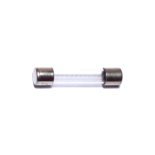 Midwest Fastener Glass Fuse, 312 Series, Fast-Acting, 5A, 250V AC, 5 PK - 67217