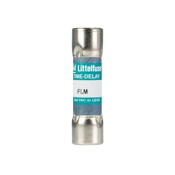 Littelfuse Midget Fuse, Time-Delay, 5A, 250V AC, Non-Indicating, 10kA at 250VAC - FLM005