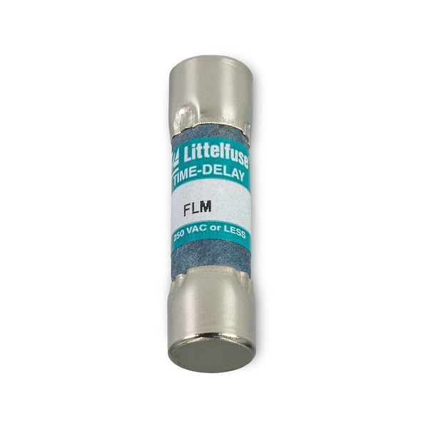 Littelfuse Midget Fuse, Time-Delay, 5A, 250V AC, Non-Indicating, 10kA at 250VAC - FLM005