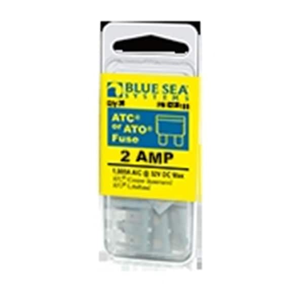 Blue Sea Systems s  2A Fuse ATO & ATC, 25PK - BL82182