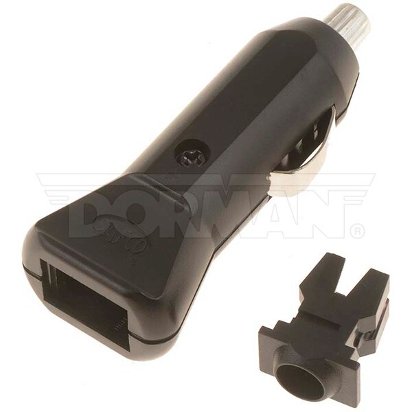 Motormite Universal Male Adapter With Fuse, 56490 - 56490