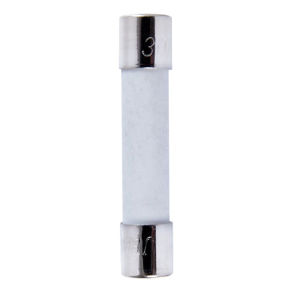 Jandorf Ceramic Fuse, ABC (FCA) Series, Fast-Acting, 30A, 125V AC - 60611