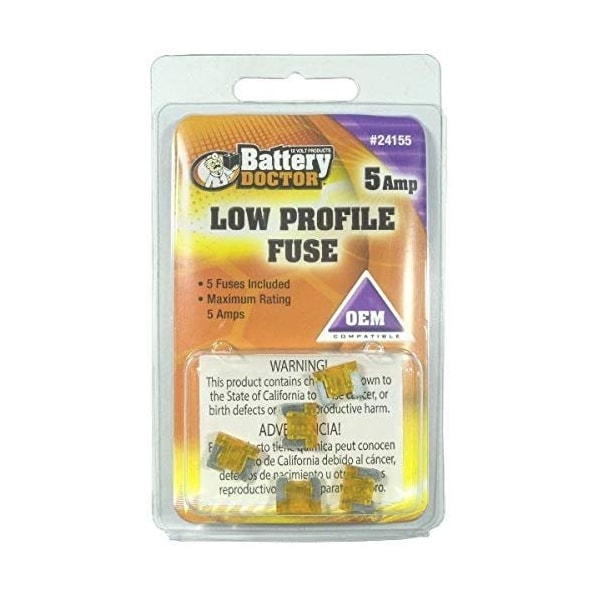 Battery Doctor 3 Amp Low Profile Fuse - Bulk - Tan - 24155