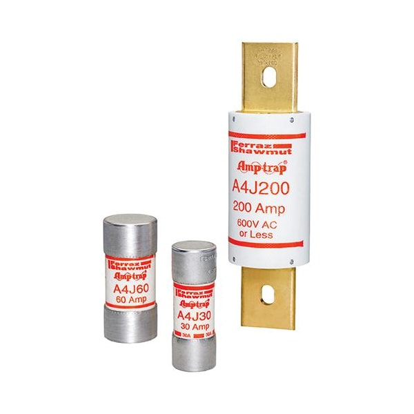 Mersen UL Class Fuse, J Class, A4J Series, Fast-Acting, 250A, 600V AC - A4J250