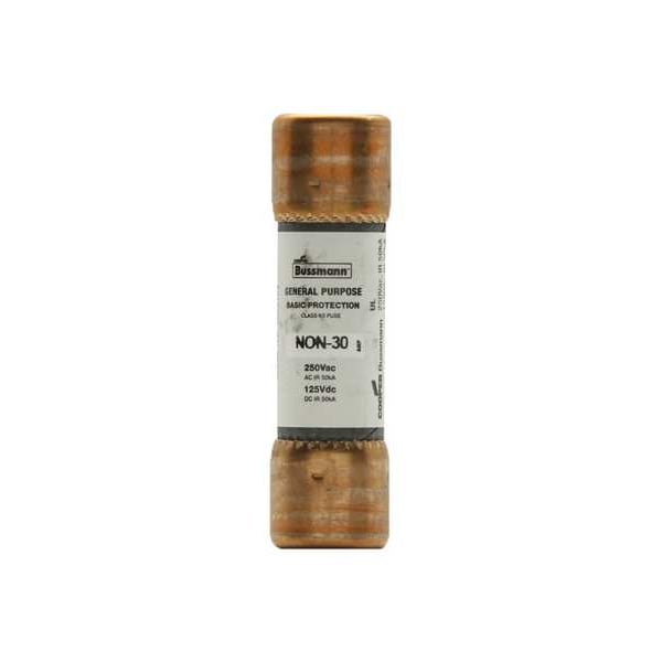 Eaton Bussmann UL Class Fuse, K5 Class, Fast-Acting, 6A, 250V AC, Non-Indicating - NON-6