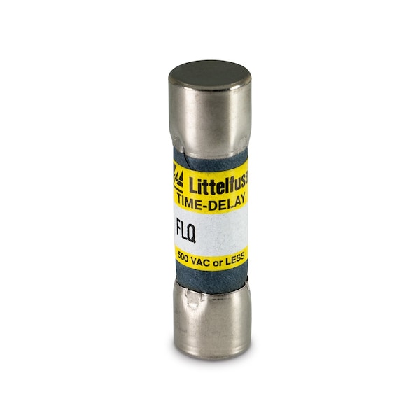 Littelfuse Midget Fuse, Time-Delay, 1A, 500V AC, Non-Indicating, 10kA at 500VAC - FLQ001