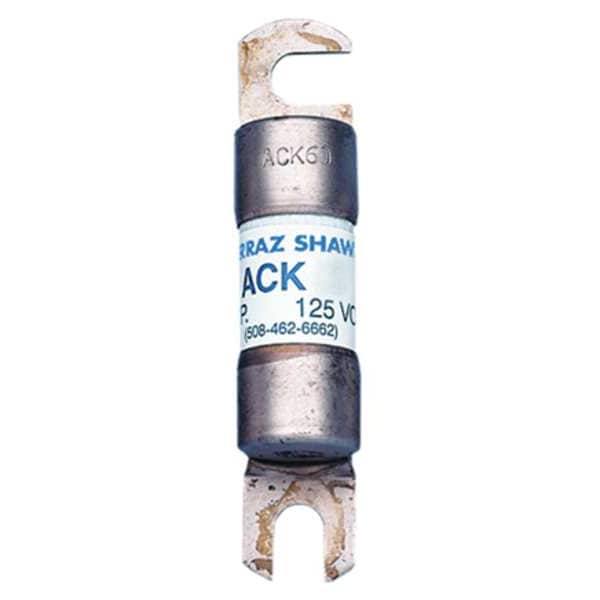 Mersen Forklift Limiter Fuse, ACK Series, 200A, Time-Delay, 125V AC, Bolt-On - ACK200