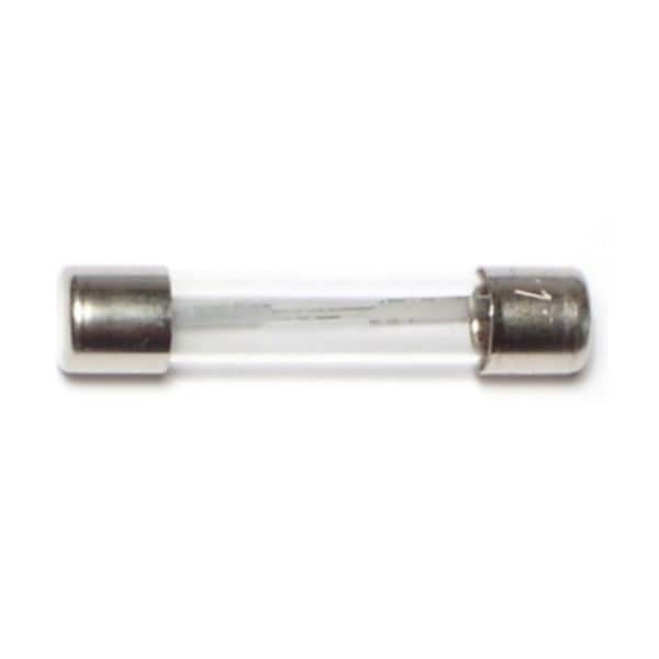 Midwest Fastener Glass Fuse, Fast-Acting, 15, 10 PK - 63212