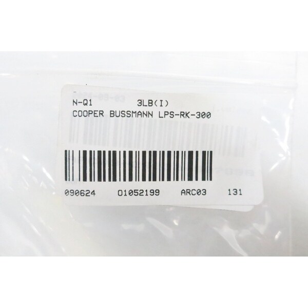 Eaton Bussmann LOW-PEAK RK1 300A AMP 600V-AC BLADE FUSE - LPS-RK-300