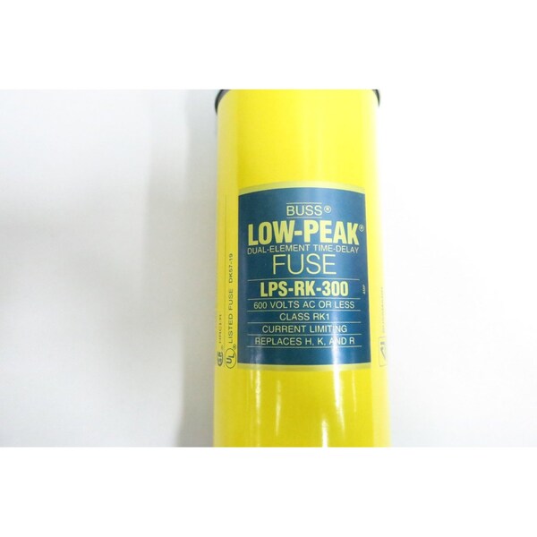 Eaton Bussmann LOW-PEAK RK1 300A AMP 600V-AC BLADE FUSE - LPS-RK-300