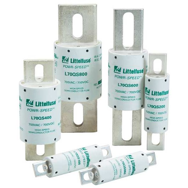 Littelfuse UL Class Fuse, aR Class, L70QS Series, Very Fast-Acting, 150A, 700V AC, Non-Indicating - L70QS150.V