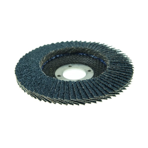 Weiler 4-1/2" Disco de Láminas Abrasivas Tiger Paw, Cónico (TY29), 36Z, 7/8" - 51118