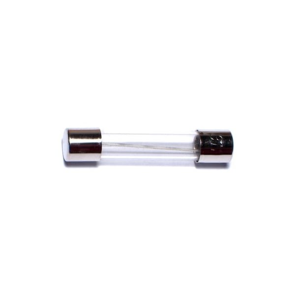 Midwest Fastener Glass Fuse, GLH Series, Time-Delay, 7A, 32V AC, 20 PK - 67216