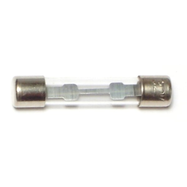 Midwest Fastener Glass Fuse, Fast-Acting, 10, 10 PK - 63211