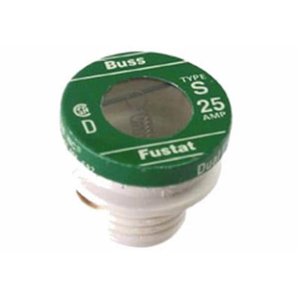 Eaton Bussmann BP-S-25 25A Type S Plug Fuse, 2 Pack, 5PK - 179837