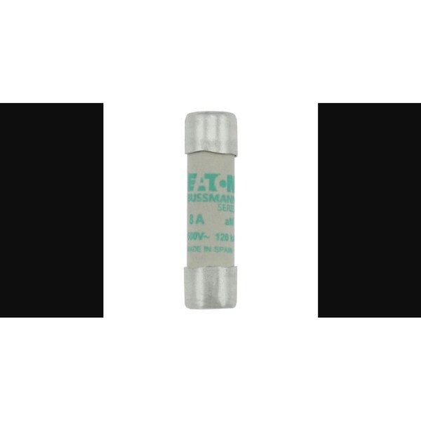 Eaton Bussmann Ceramic Fuse, 8A, 500V AC, 120kA at 500V AC - C10M8