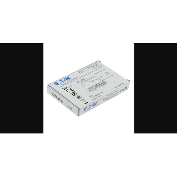 Eaton Bussmann Ceramic Fuse, 8A, 500V AC, 120kA at 500V AC - C10M8