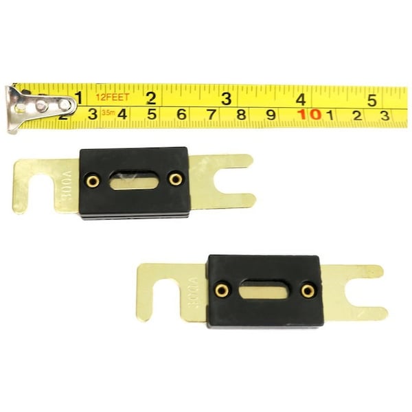 Deejay Led Two 300-Amp ANL style heavy duty fuses - TBHANLFUSES