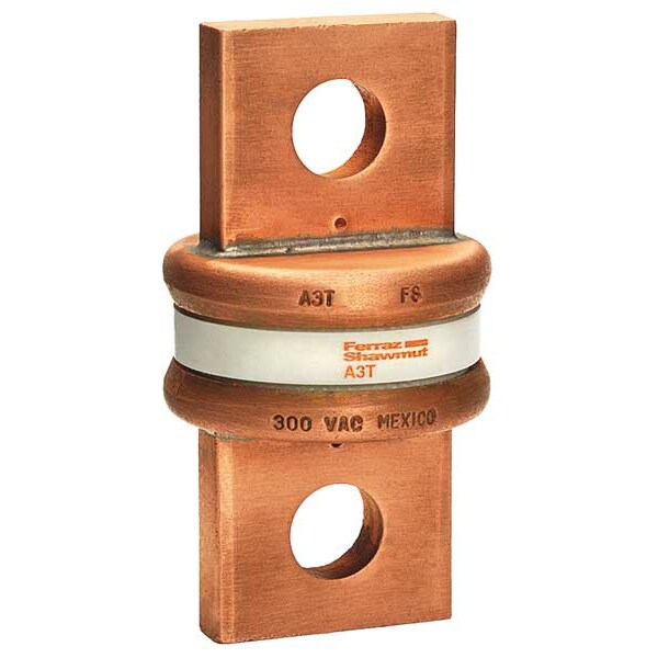 Mersen UL Class Fuse, T Class, A3T Series, Fast-Acting, 800A, 300V AC, Non-Indicating - A3T800
