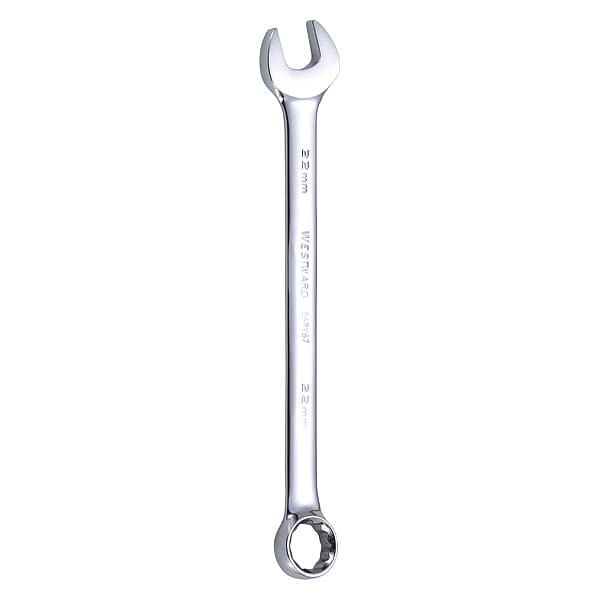 Llave combinada métrica de 22 mm, pulido completo hacia el oeste - 54RY67.