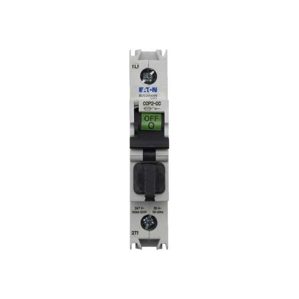 Eaton Bussmann Disconnect Switches, 0 to 30A Amp Range, 347V AC Volt Rating, 1 Poles, Box Lug - CCP2-1-30CC