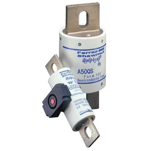 Mersen Semiconductor Fuse, A50QS Series, 250A, Fast-Acting, 500V AC, Bolt-On - A50QS250-4