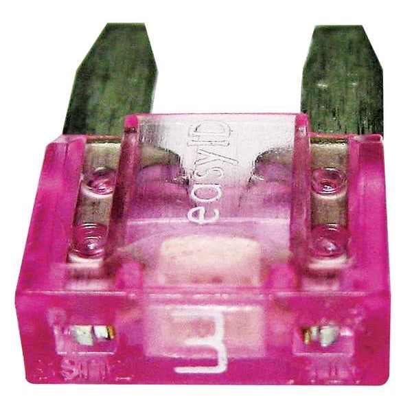 Eaton Bussmann Automotive Fuse, ATM-ID Series, 3A, 32V DC, Indicating, 2 PK - BP/ATM-3ID
