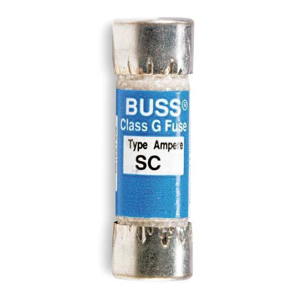Eaton Bussmann UL Class Fuse, G Class, SC Series, Fast-Acting, 5A, 600V AC, Non-Indicating - SC-5