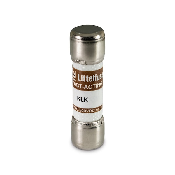 Littelfuse Midget Fuse, KLK Series, Fast-Acting, 15A, 600V AC, Non-Indicating - KLK015