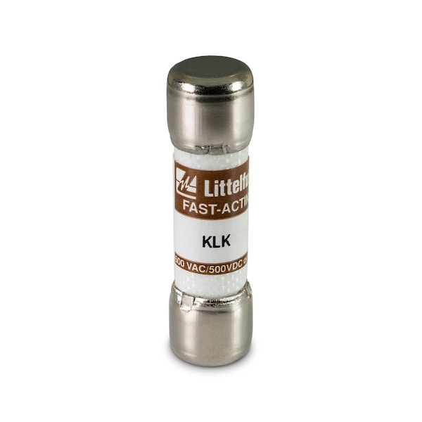 Littelfuse Midget Fuse, KLK Series, Fast-Acting, 15A, 600V AC, Non-Indicating - KLK015