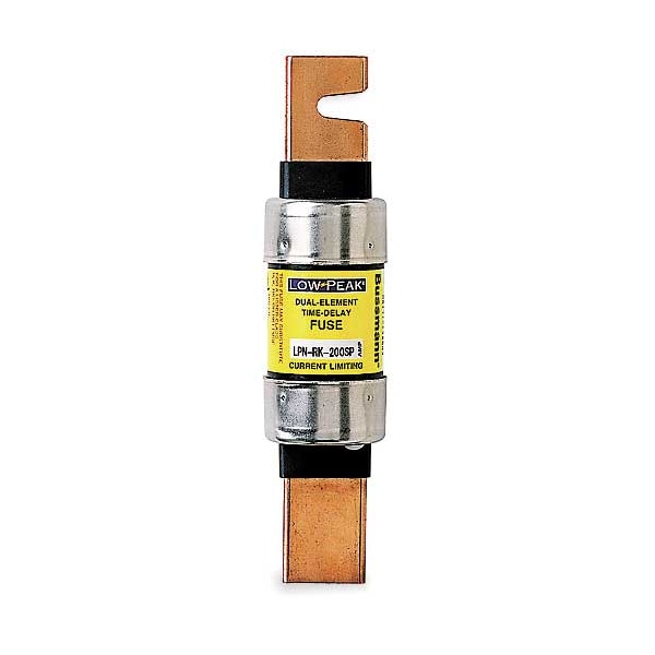 Eaton Bussmann UL Class Fuse, RK1 Class, Time-Delay, 100A, 250V AC, Non-Indicating - LPN-RK-100SP