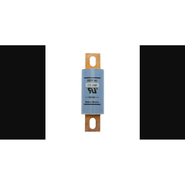 Eaton Bussmann Inline Fuse, KAC Series, 1A, Fast-Acting, 600V AC, Bolt-On - KAC-1