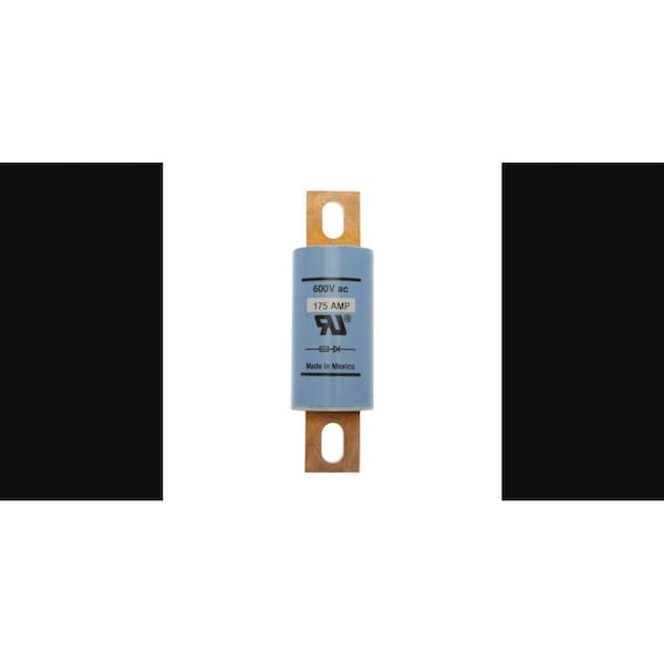 Eaton Bussmann Inline Fuse, KAC Series, 1A, Fast-Acting, 600V AC, Bolt-On - KAC-1