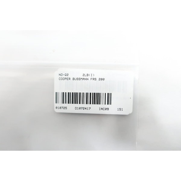 Eaton Bussmann FUSETRON RK5 200A AMP 600V-AC BLADE FUSE - FRS 200