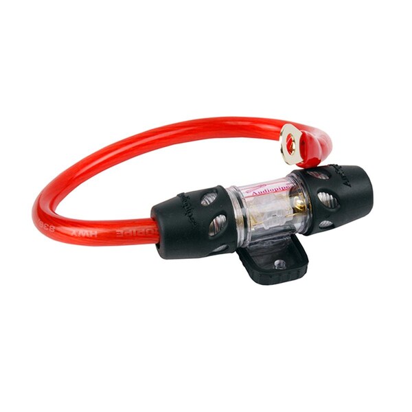 Nippon 4 Gauge 1 ft. Length with Mini ANL Fuse Holder - NQ604