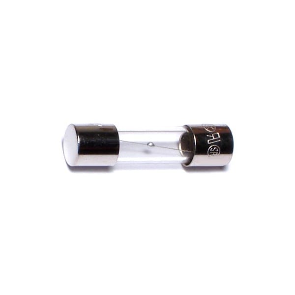 Midwest Fastener Glass Fuse, GDC Series, Time-Delay, 1.6A, 250V AC, 5 PK - 67237