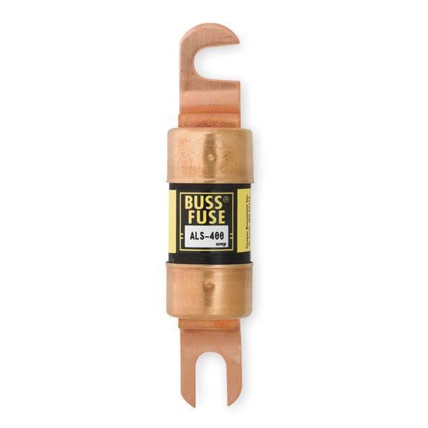 Eaton Bussmann Limiter Fuse, ALS Series, 400A, Fast-Acting, Not Rated, Bolt-On - ALS-400B