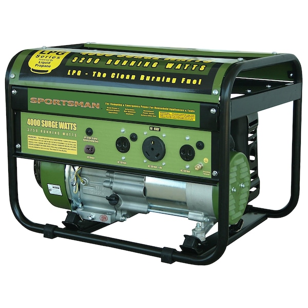 Sportsmans Propane 4000 Watt Generator with Wheel Kit - 27077085082