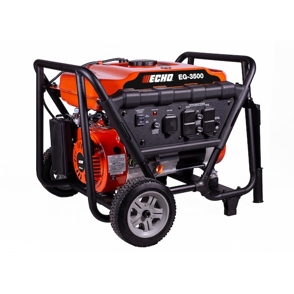 Echo Portable Generator, 2,800 W Rated, 3,500 W Surge, 29 A - EG-3500