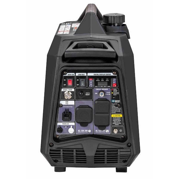 Diehard Inverter Generator, Gasoline, Propane, Recoil, Electric, Remote Start, 120V, 37.5/41.6 A A - DHD5000BISRCO